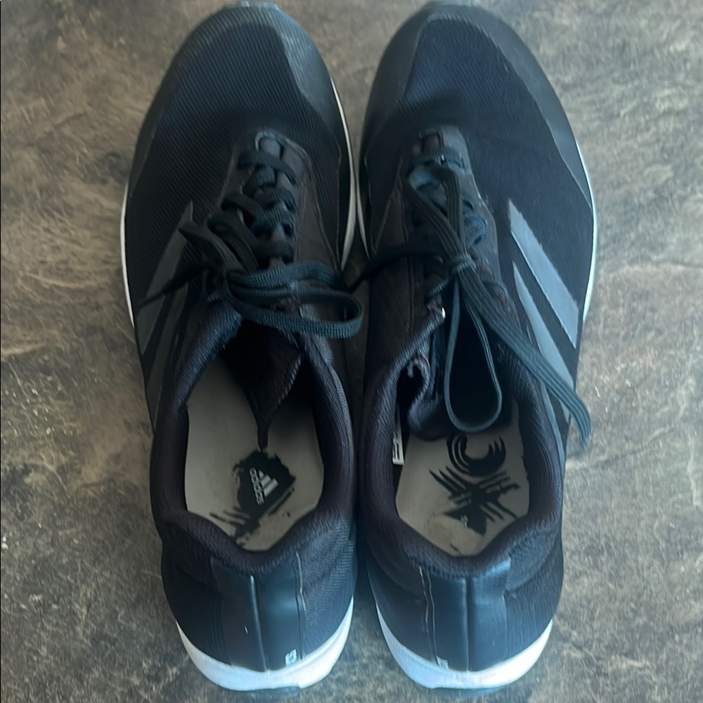 Adidas Black Track and Field Spikes - Picture 1 of 6
